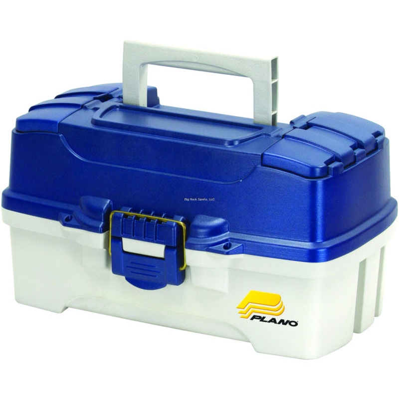 Plano Tray Tackle Box w/Dual Top Access Blue