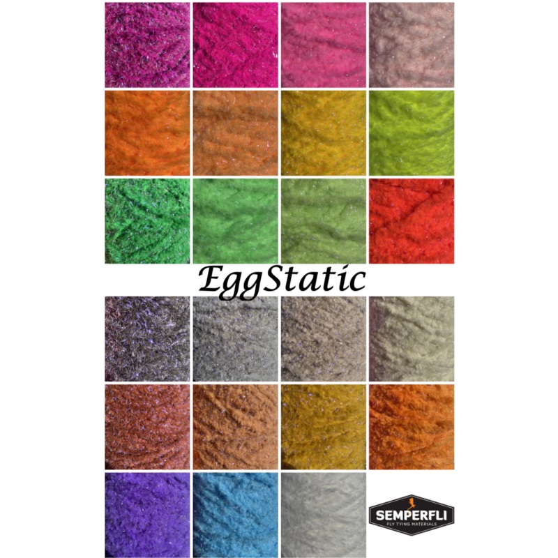 SemperFli EggStatic Egg Fritz 8mm Brown Trout Roe