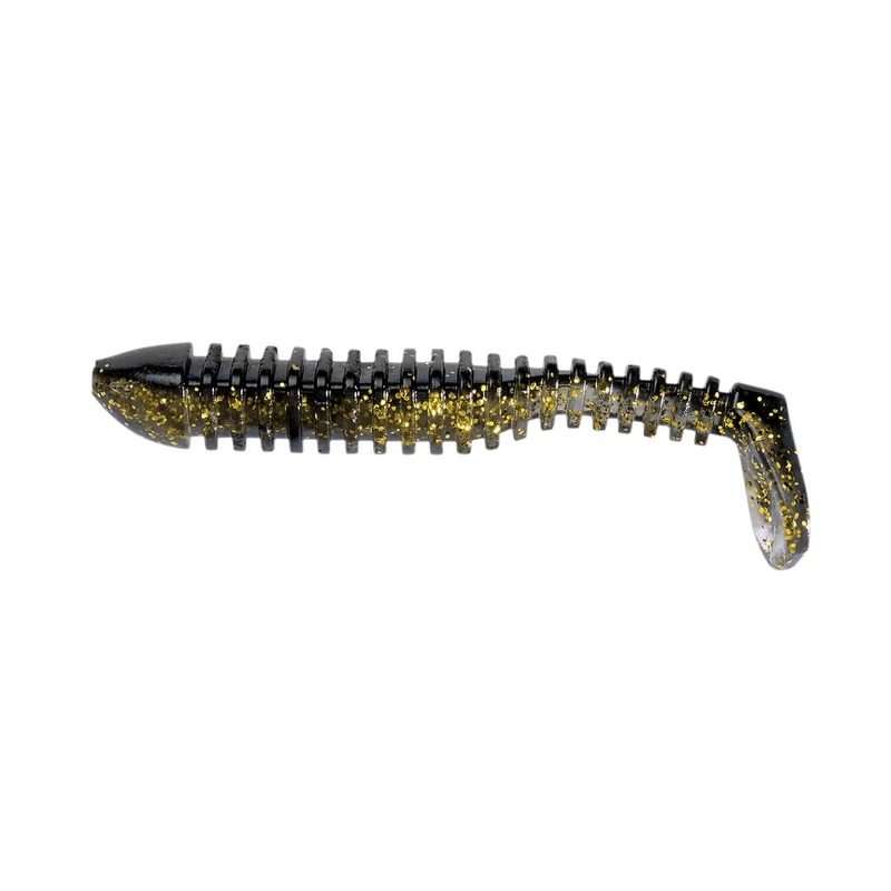 SPRO Pocket Tail Minnow Paddletail Swimbait Dark Shad