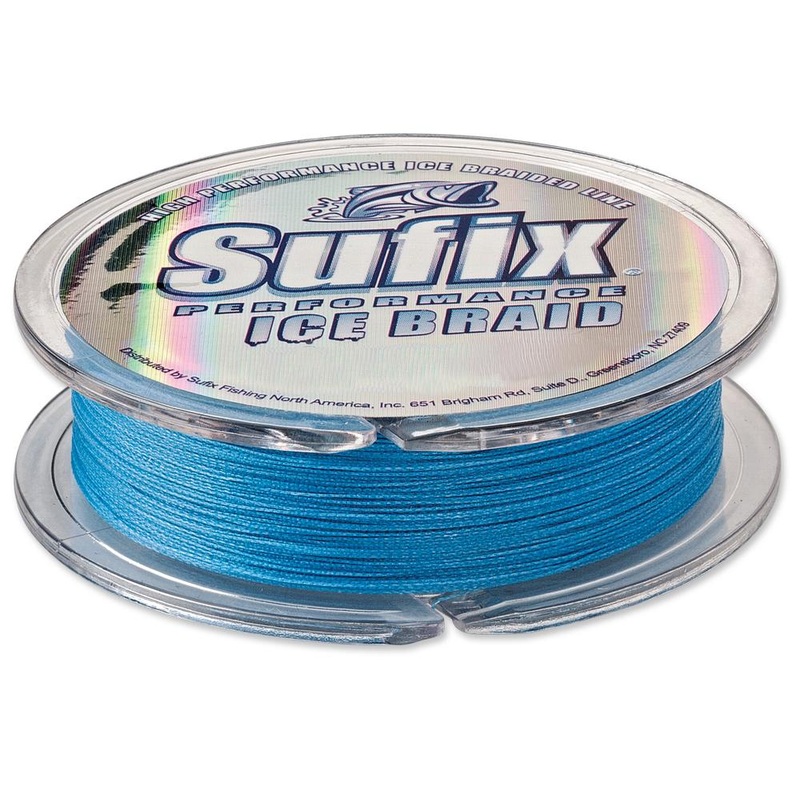 Sufix Performance Braid Ice Fishing Line 4lb