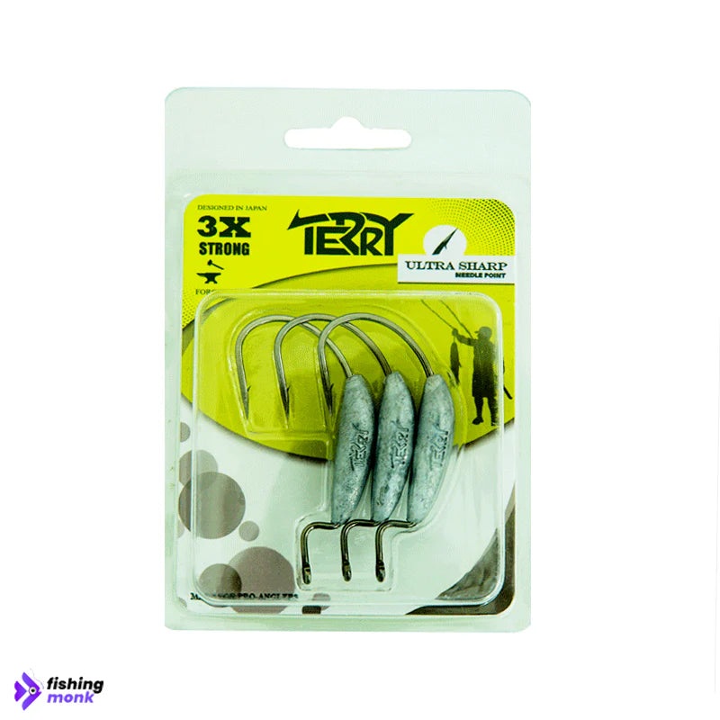 Terry Worm Hook 4/0 – 14g