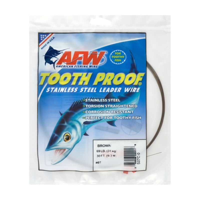 Tooth Proof Leader Wire Camo 27 lb. – 30 ft.