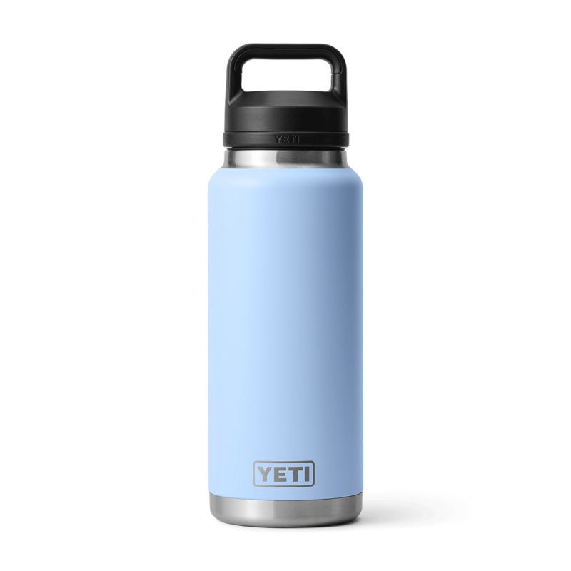 YETI RAMBLER 36 OZ BOTTLE WITH CHUG CAP BIG SKY BLUE