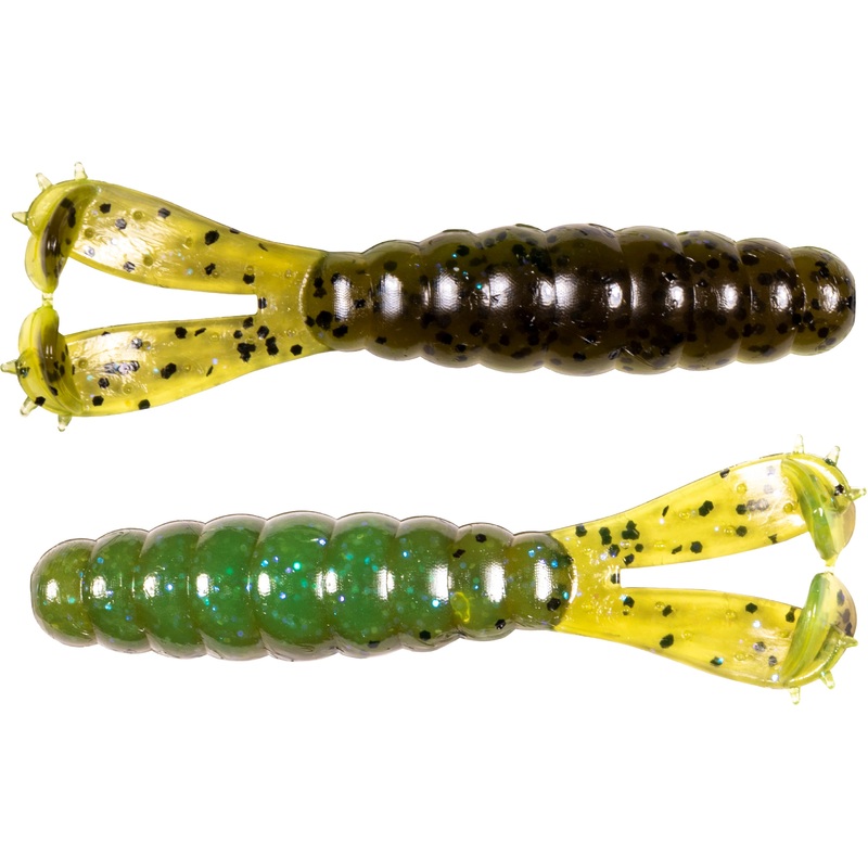 Z-Man Billy GOAT 4 1/4 inch Soft Plastic Grub 3 pack Black/Blue