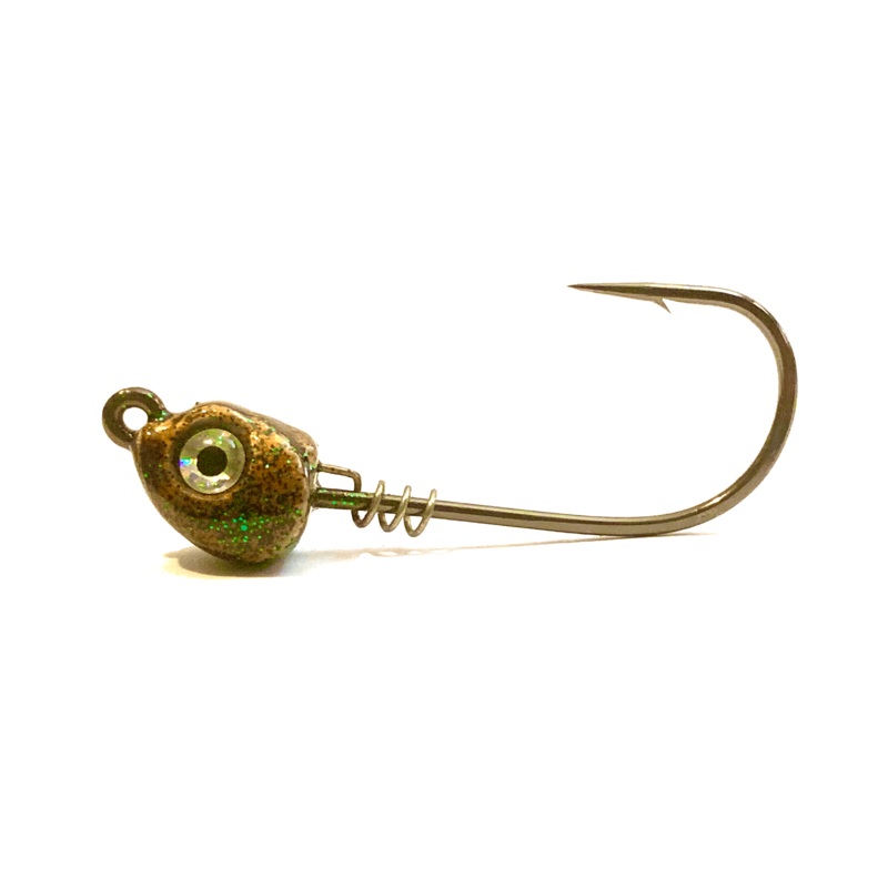Copper Inshore Slammer Saltwater Jig Heads 3pk 1/8oz