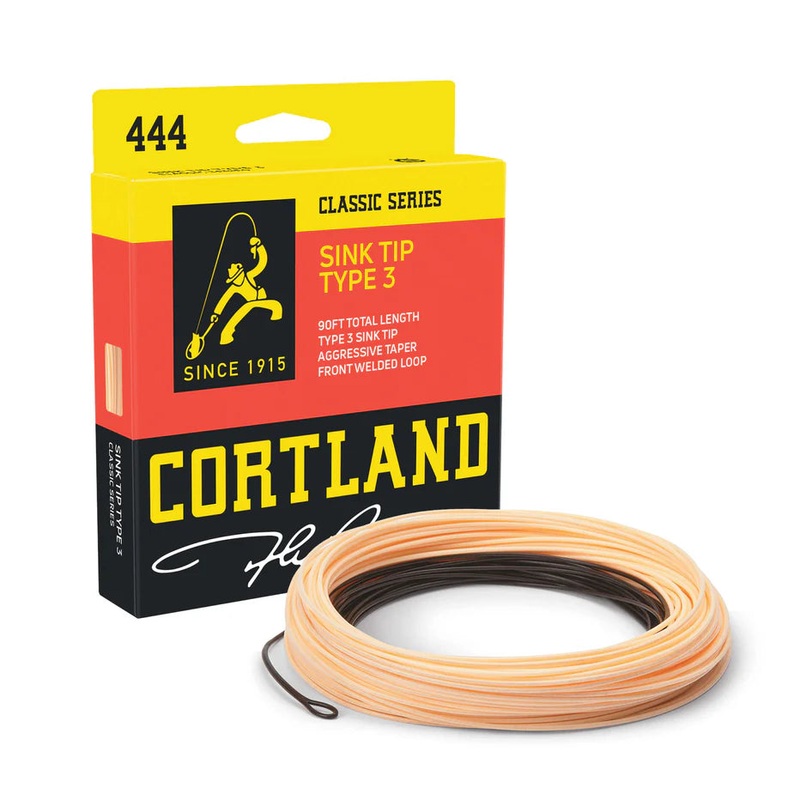 Cortland Sink Tip Type 3 WF4S/F Brown /Peach