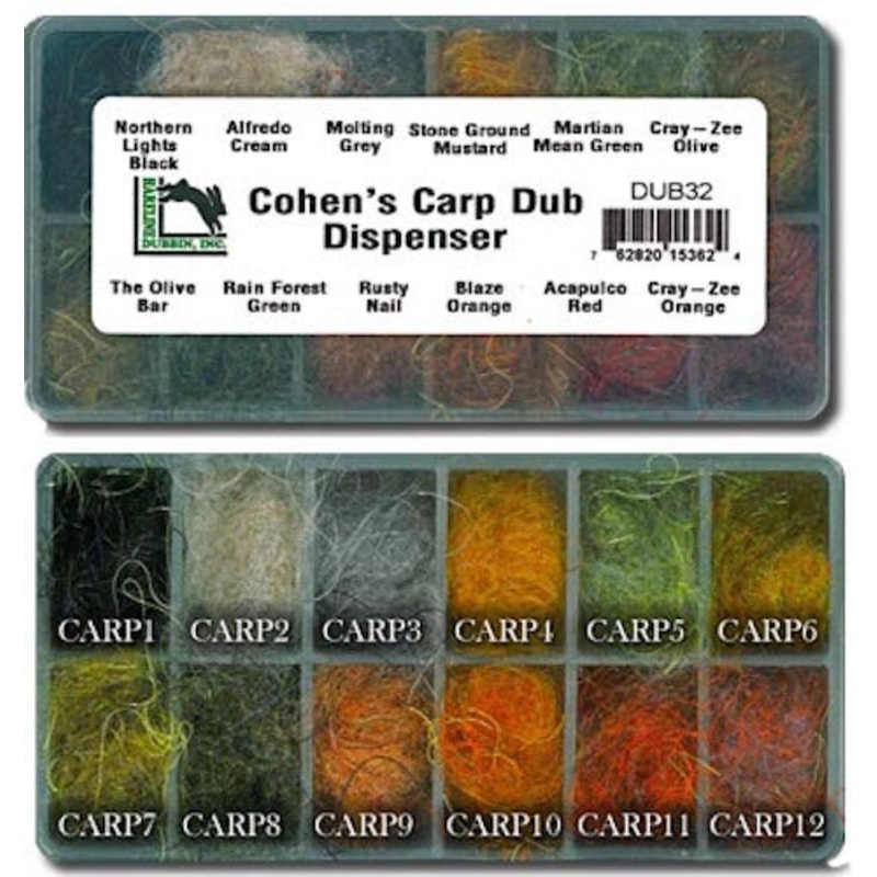 Hareline Cohen’s Carp Dubbin Dispenser – by Hareline Dubbin