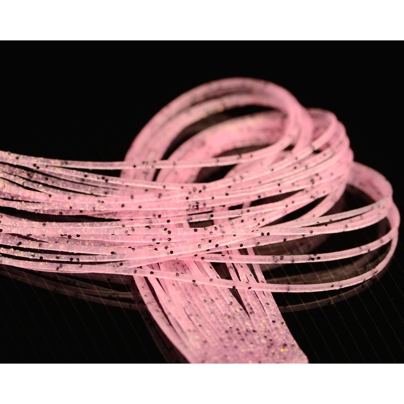 Hareline Loco Legs Bonefish Pink