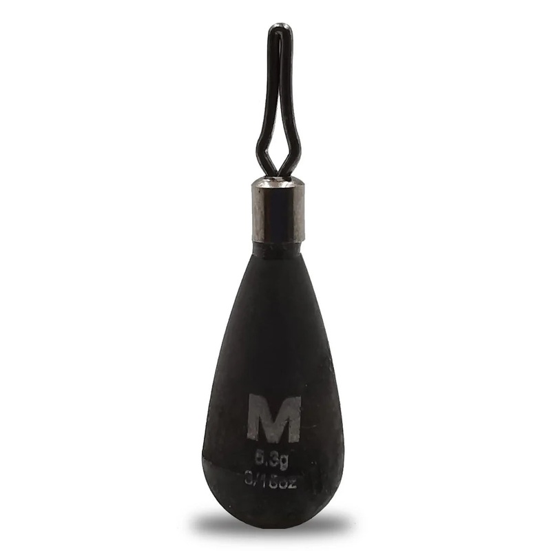 Mustad TitanX Teardrop Drop Shot Weight 3/8 oz
