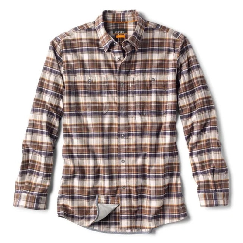 Orvis – Flat Creek Tech Flannels – PEAT M