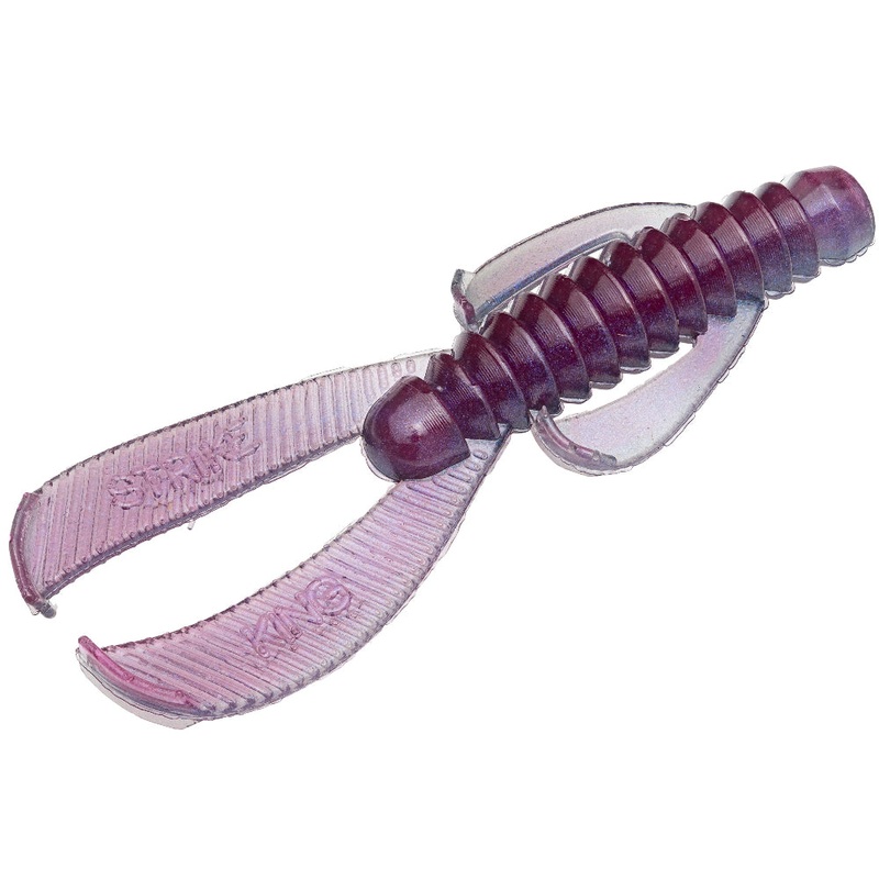 Strike King Rage Ned Bug 2 1/2 inch Soft Plastic Creature Bait 9 pack Bama Craw