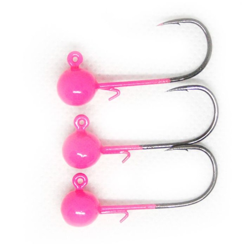 BnR Tackle WormKeeper Jig 3 pack Black 1/8 oz – 1/0