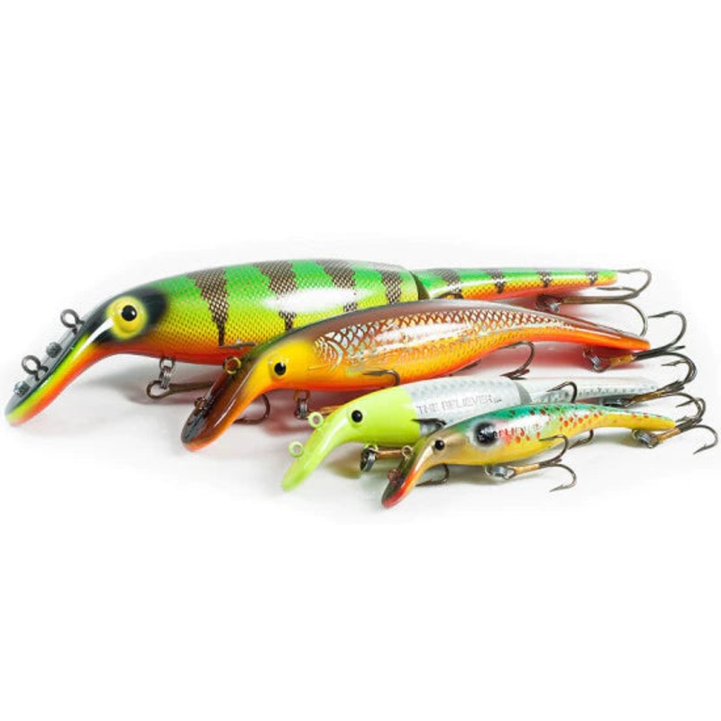 Drifter Straight Believer Musky Crankbait Blue Back Shad 8″