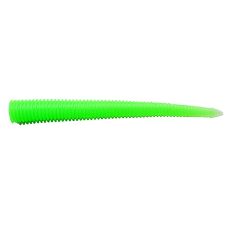 Gambler Eel Ribbed Single Tail Soft Plastic Trailer Black 8 inch