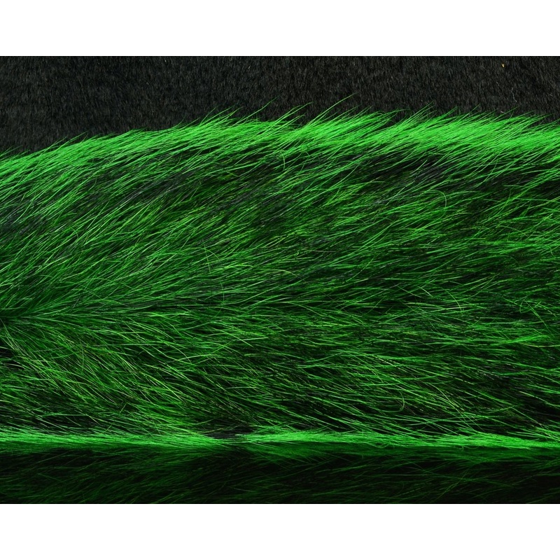 Hareline Gray Squirrel Tail Green
