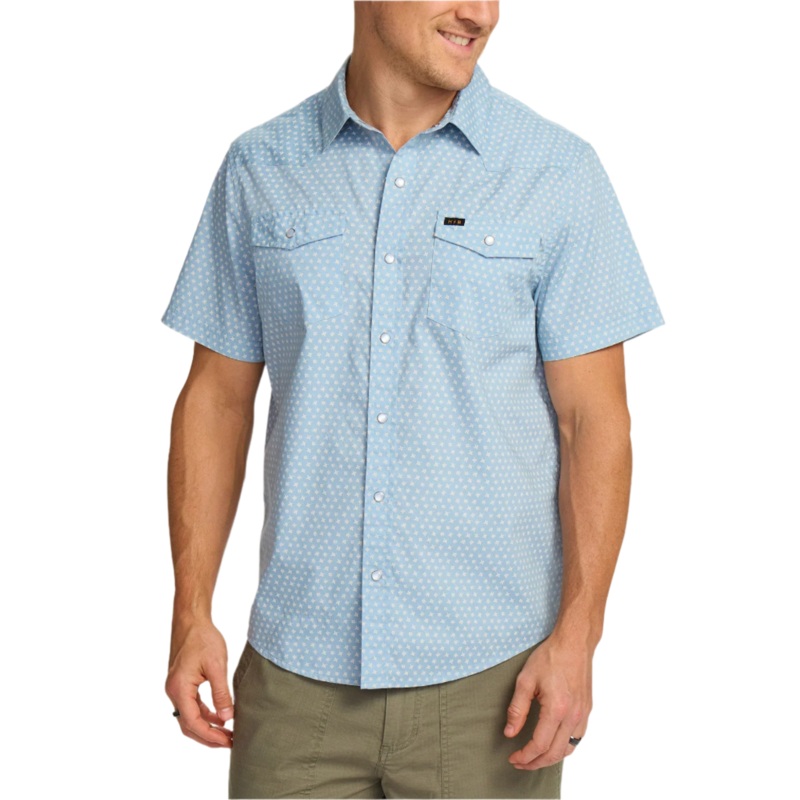Howler Brothers H Bar B Snapshirt Elliot Plaid : Cream S
