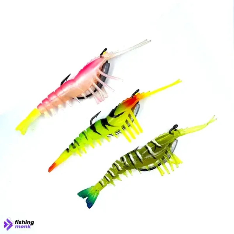 Lucana Live Chemmeen 100MM | 13, 17, 21g Fire Tiger Luminous Legs 100mm 13g