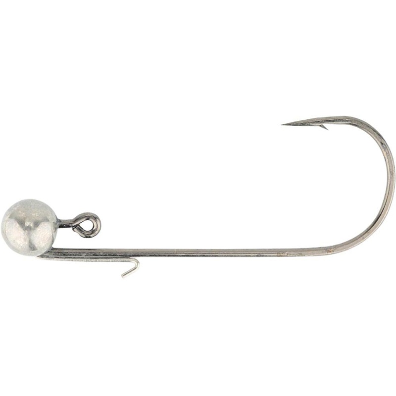 Queen Tackle LS Rollin’ Strollin’ Tungsten Jigheads Unpainted 1/16 oz – #1 hook – 6 pack