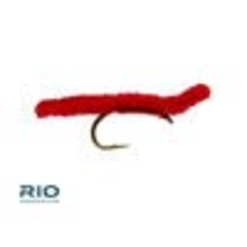 RIO Flies San Juan Worm (12 Pack) 10 Pink