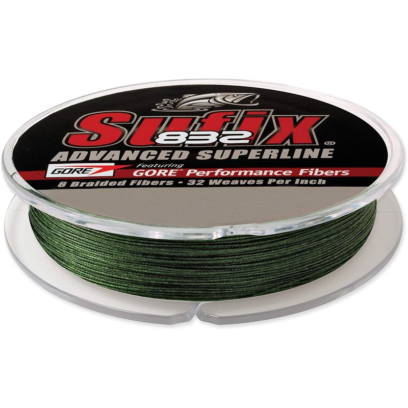 Sufix 832 Advanced Superline Braided Fishing Line Coastal Camo 20lb – 1200yd