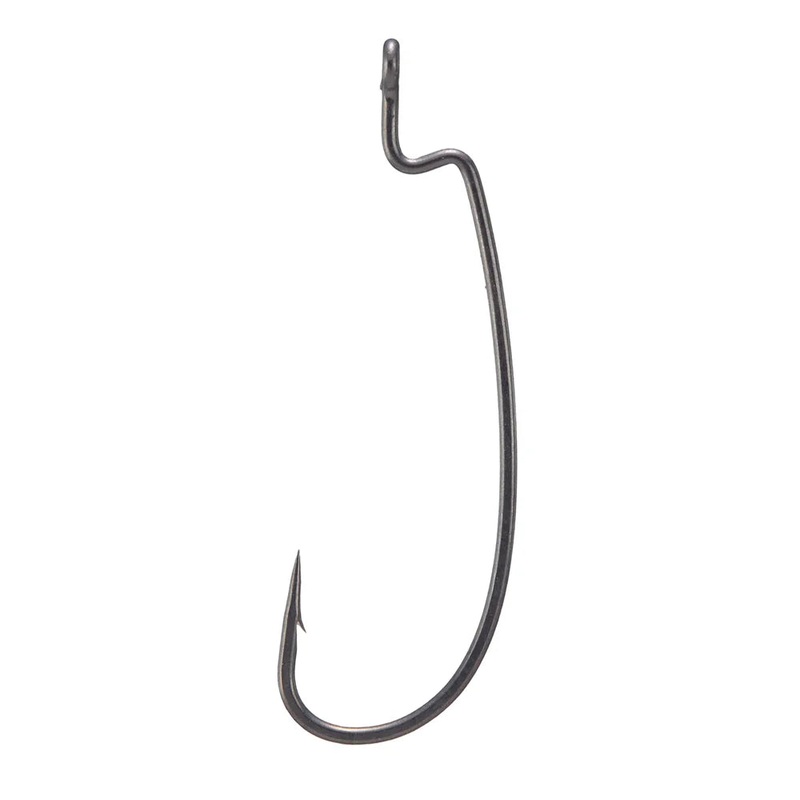 BassMooch Cobra Tournament Worm O’Shaughnessy Offset Hooks (5 Pk) 4/0