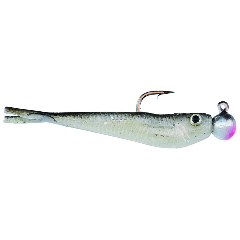 Berkley PowerBait Power Minnow 2″ Black Shad