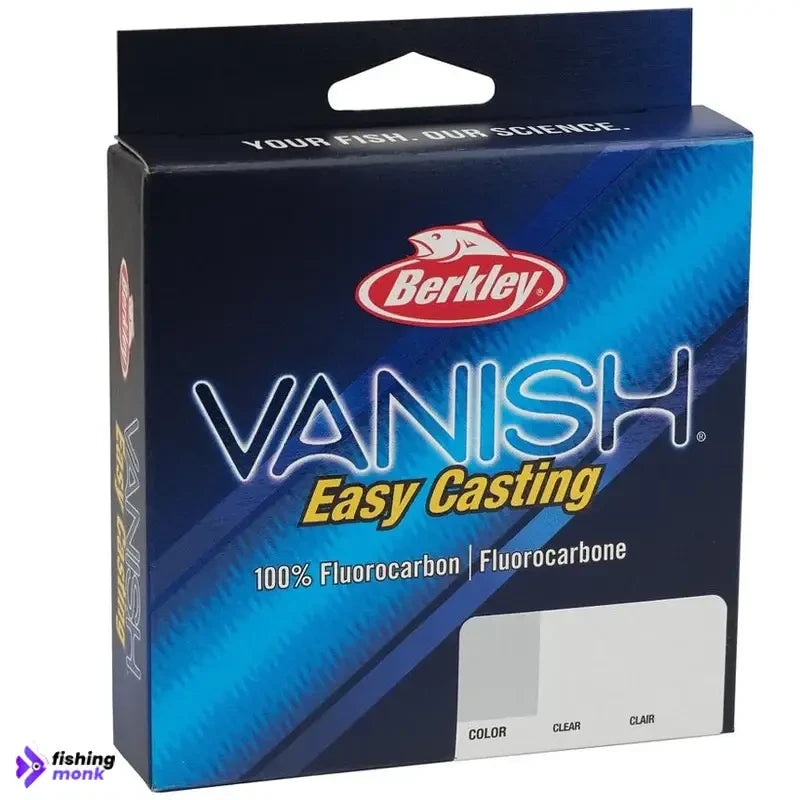 Berkley Vanish Easy Casting Fluorocarbon Line | 100mtr 4lb 1.8kg | 0.17mm