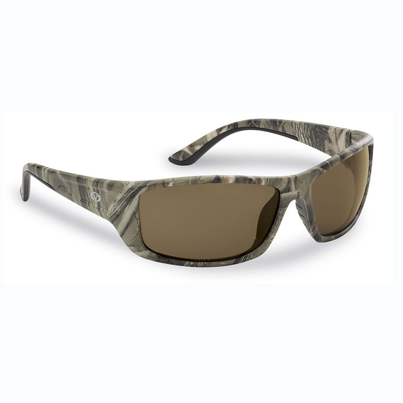 Flying Fisherman Buchanan Sunglasses 7719CA Camo Frame Amber Lens