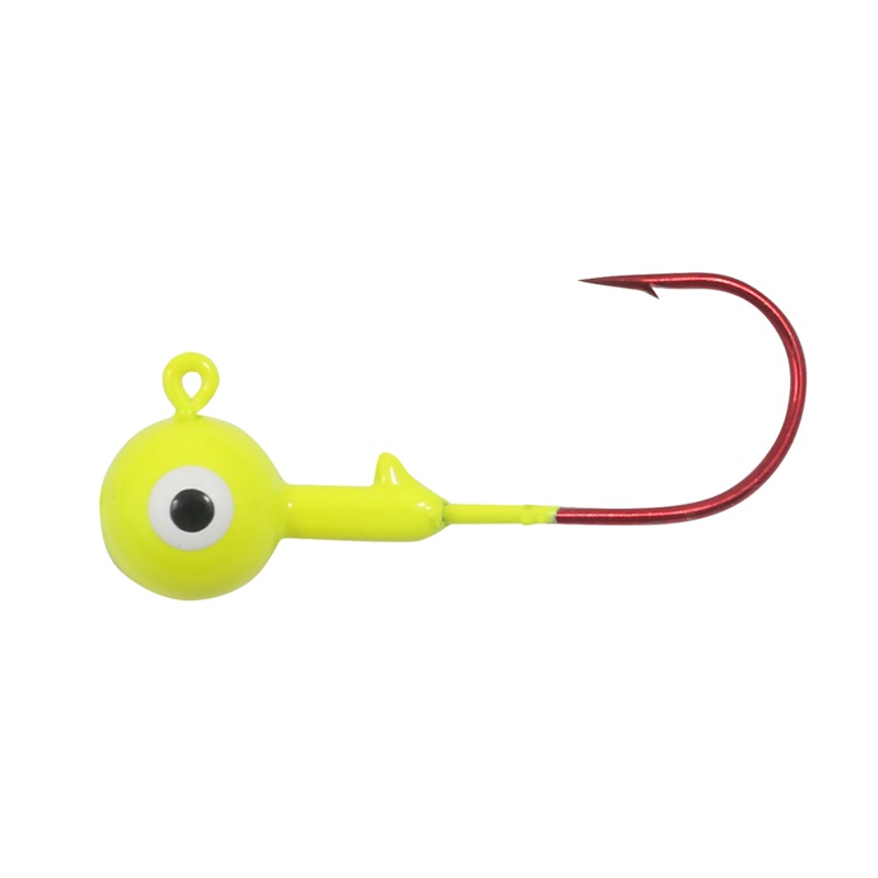GUM-BALL JIG 1/16OZ  #4 ASSORTED