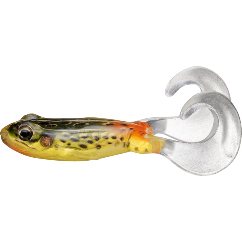 LIVETARGET Freestyle Frog Topwater Soft Plastic Albino/White 3 1/2 inch