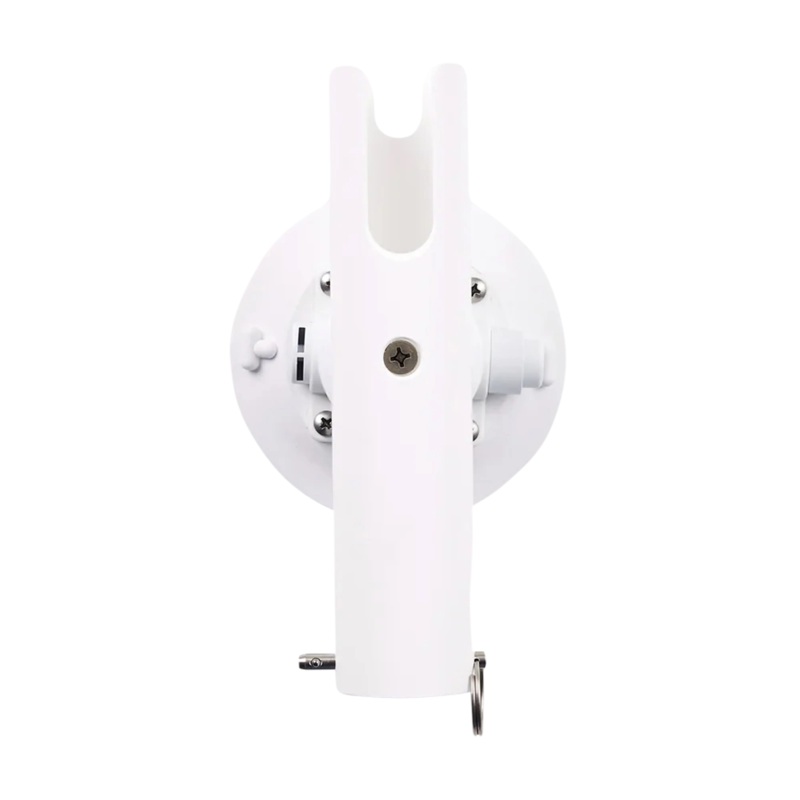 Single Rod Holder – White