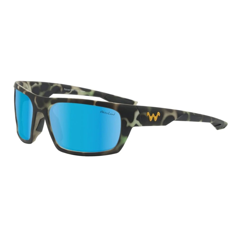WaterLand Milliken Sunglasses Ops Camo Green Mirror Copper Base Polycarbonate