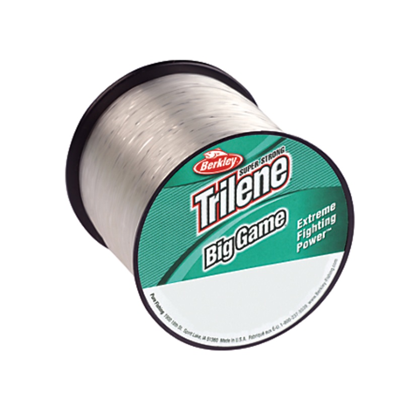 Berkley Trilene Big Game Monofilament Line Clear Quarter Pound Spools 8 pound – 1700 yards