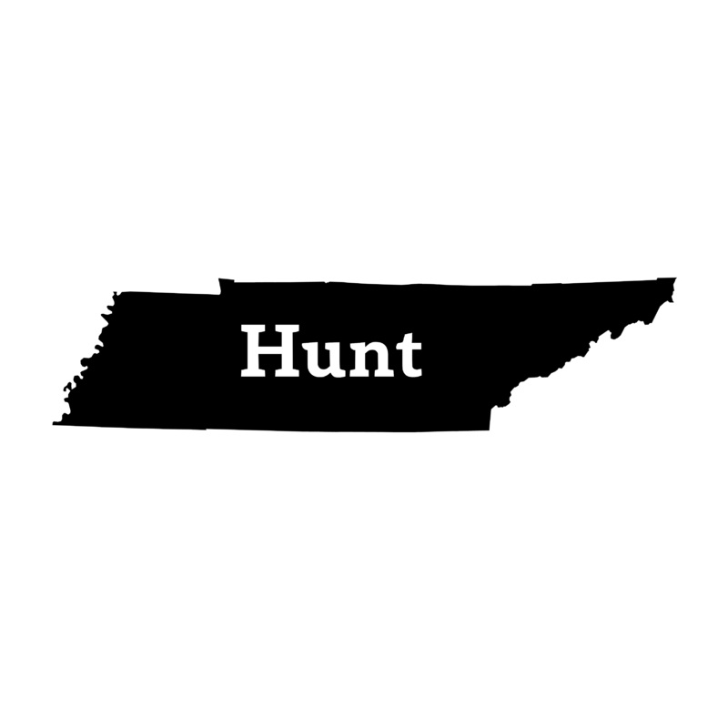 Hunt Tennessee Decal