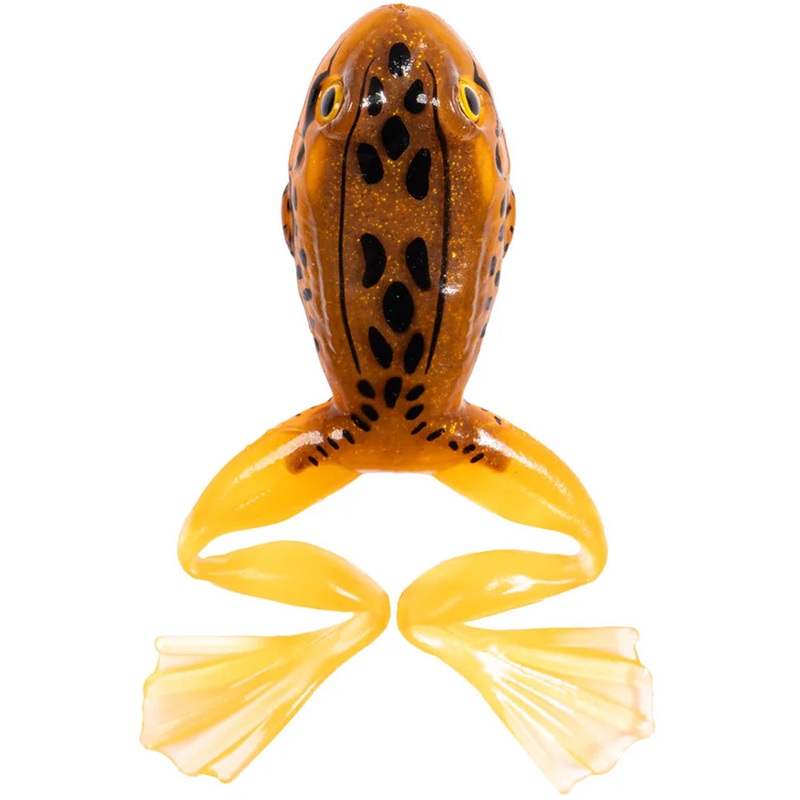 LIVETARGET Freestyle Frog 2.0 – 2.5 Inch Black & Black 2.5 inch – 3 pack