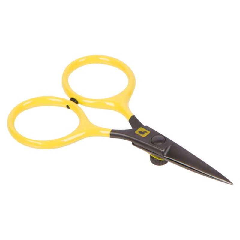 Loon Outdoors Razor Scissors 4″ – Yellow