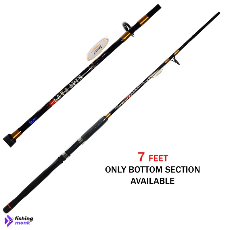 Lucana Lava Spin Fishing Rod 7 Feet ( ONLY BOTTOM SECTION ) 7ft