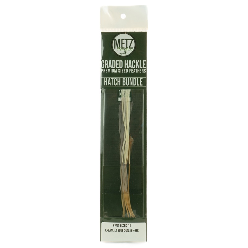 Metz Hackle Hatch Bundle 3PK – PMD 14