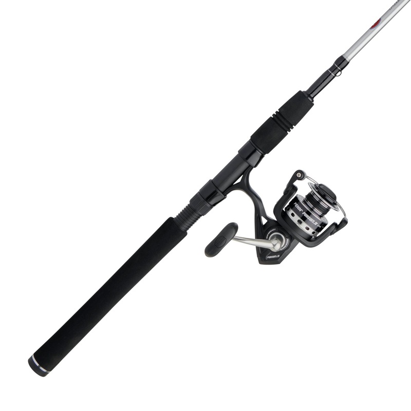 PENN Pursuit IV 2-Piece Spinning Rod & Reel Combo 5000 Medium Heavy 8′