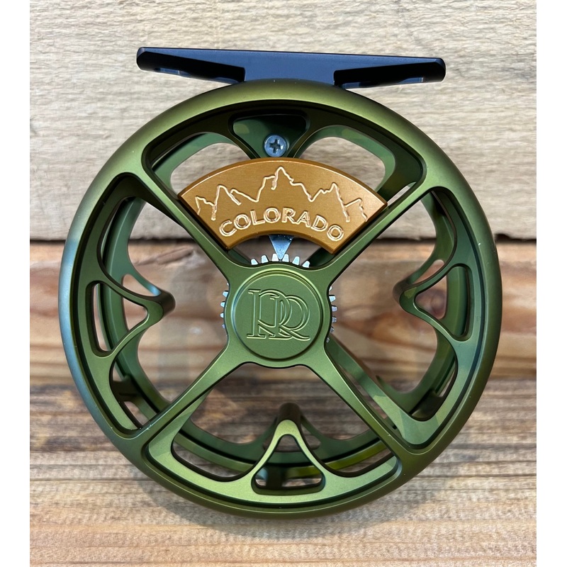 Ross Colorado Fly Reel – Matte Olive – Made in USA 4/5 wt