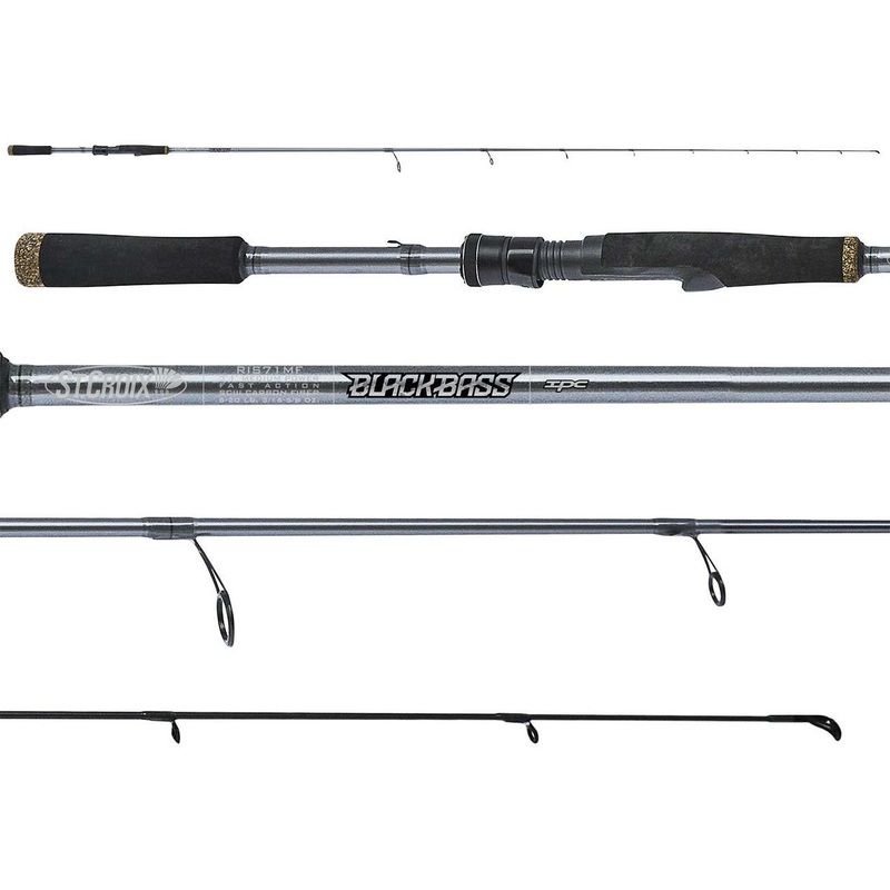 St. Croix 7’3″ Black Bass Spinning Rod RIS73MXF