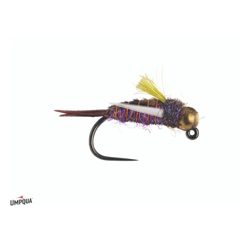 Umpqua Jigged Psycho Prince Purple 12