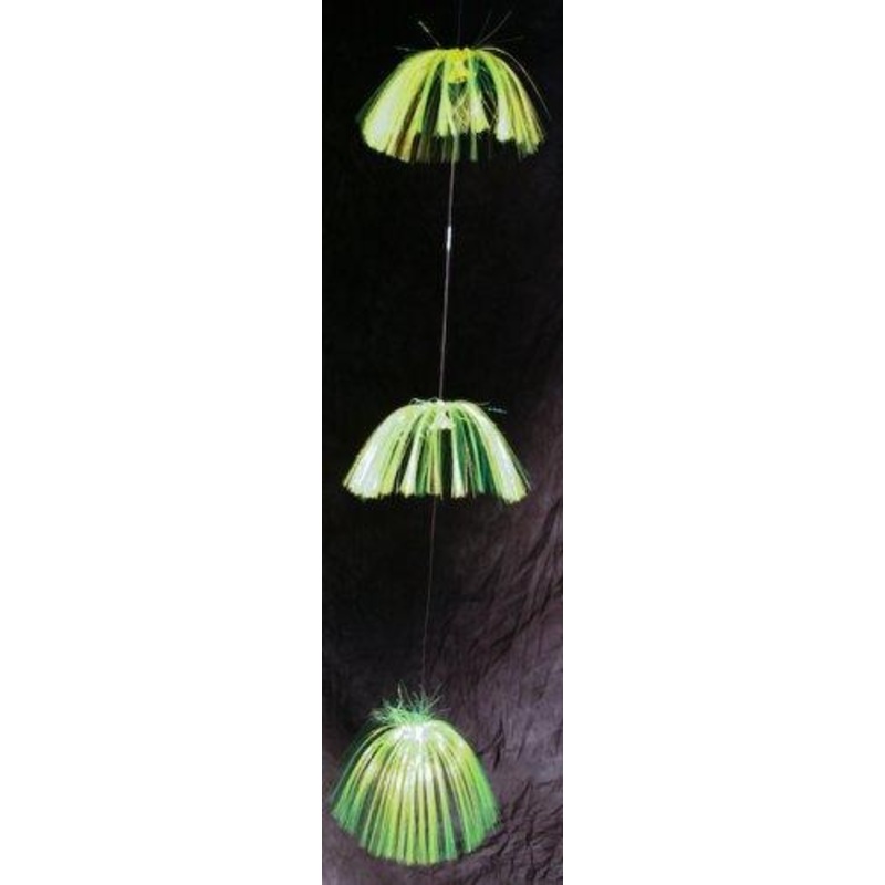 Blue Water Candy Striper Teaser Chains White