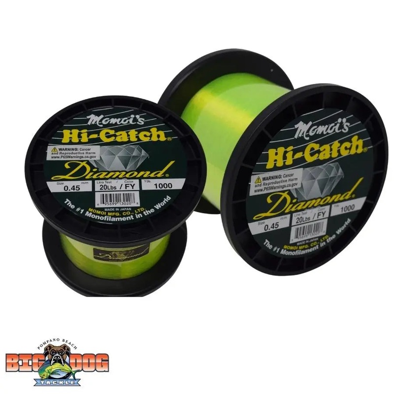 DIAMOND MOMOI HI-CATCH MONO LINE 1000YDS BRILLIANT BLUE 20LB