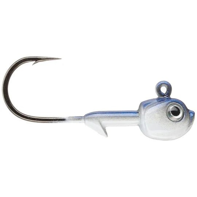 Dirty Jigs Tungsten HD Guppy Swimbait Head Blue shad 2/0 3/16oz