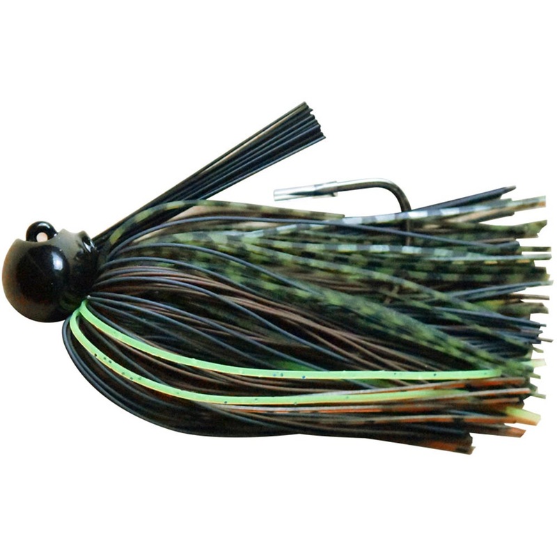 Dobyns Extreme Series Spotted Bass Special Jigs 2 Tone Brown Craw 1/2 oz – 4/0