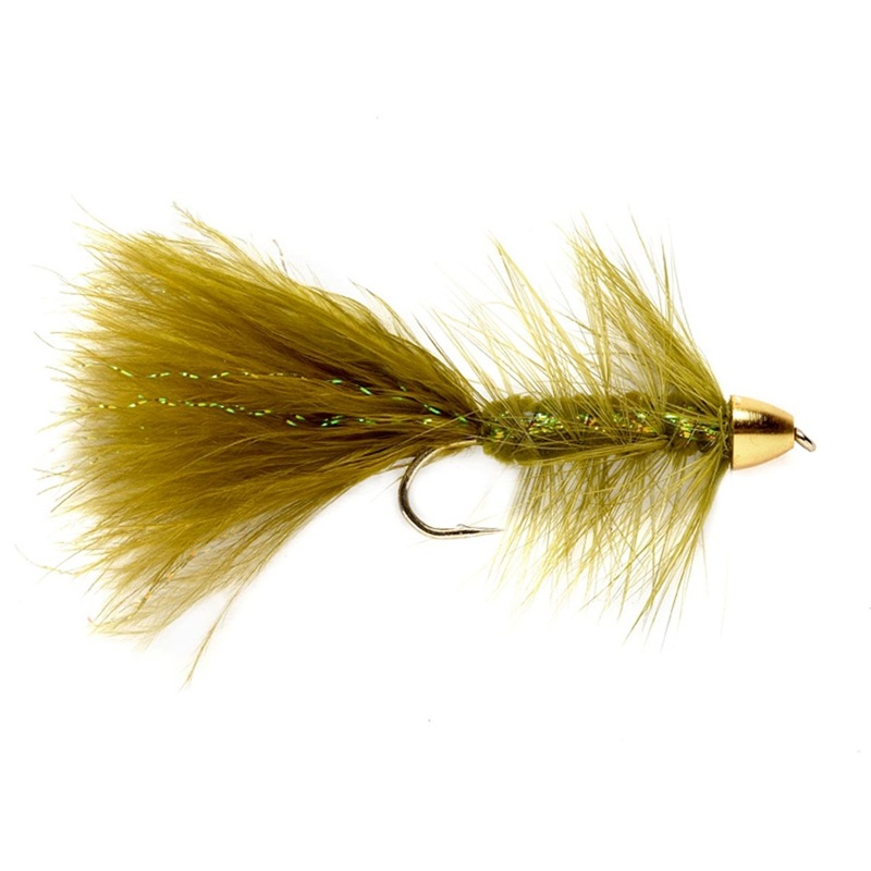 Fulling Mill Conehead Wooly Bugger #4 Olive