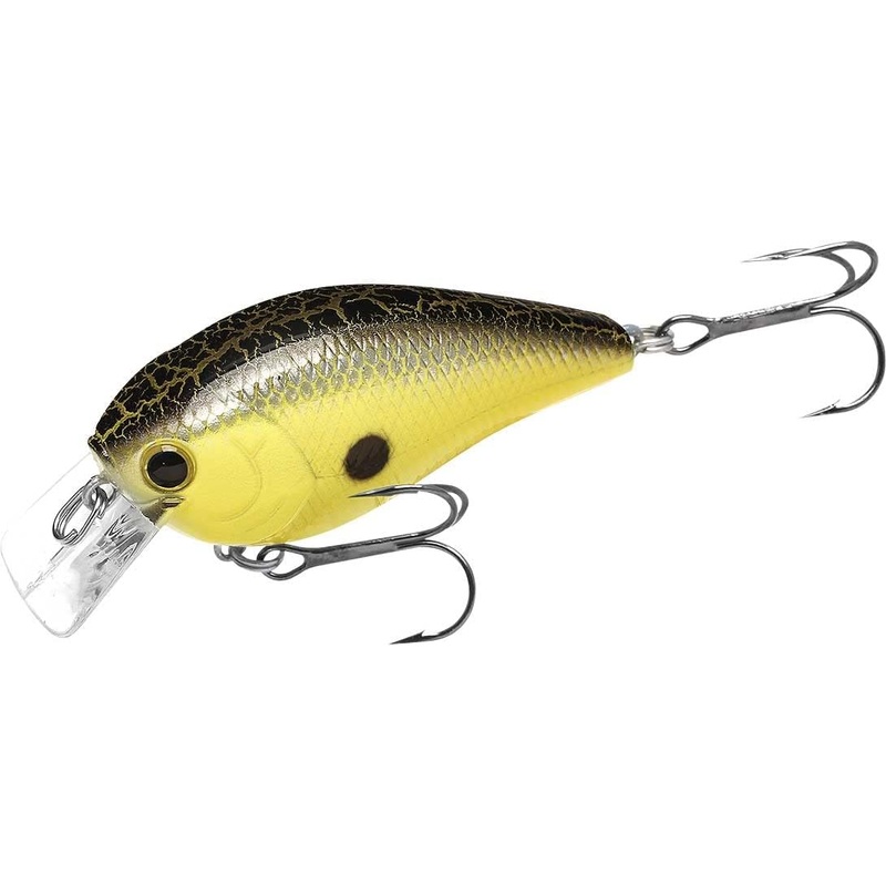 Lucky Craft LC1.5 Crankbait, 2″, 1/2 oz, Black Moss