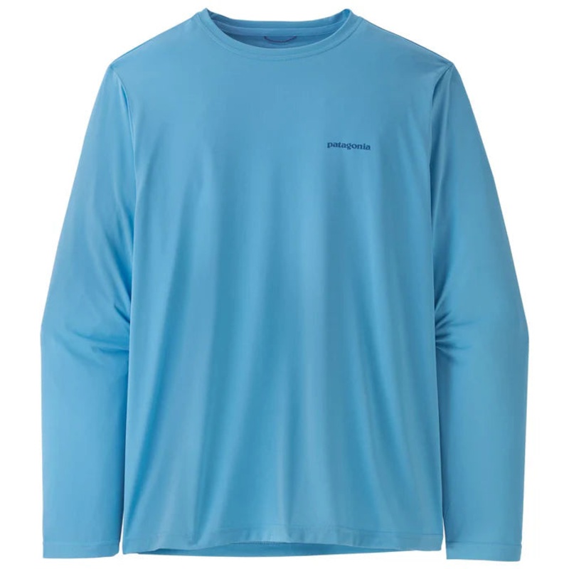Patagonia – Men’s Cap Cool Daily Shirt Lago Blue: Fitz Roy Tarpon M