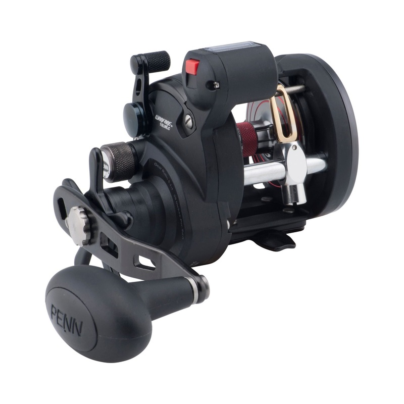 PENN Warfare Star Drag Level Wind Conventional Reel with Line Counter 20 5.1:1 Right